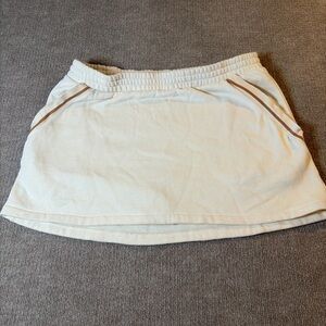 PINK Victoria's Secret Cream Skirt